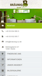 Mobile Screenshot of braeunig-co.de